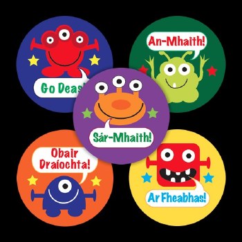 Merit Stickers Irish 'Aliens '