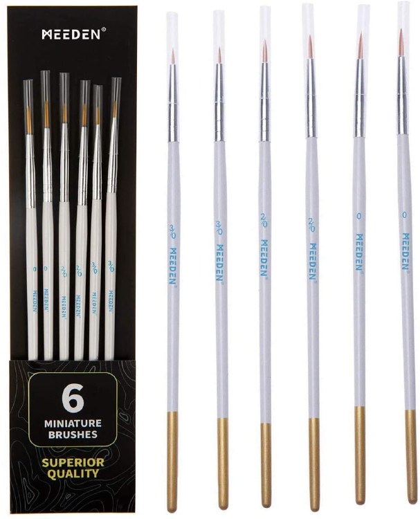 Micro Brushes (6) - Evans Educational Ltd.