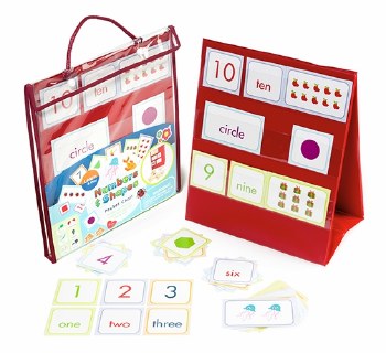 Number &amp; Shapes Pocket Chart