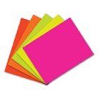 Flash Cards - Fluo 6x4&quot; (50)