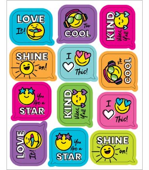 Smiley Face Stickers (72)