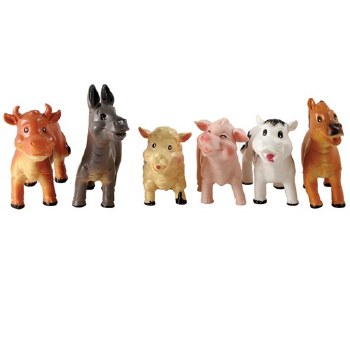 Soft Squeezy Farm Animals 6