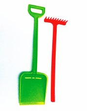 Long Handle Shovel & Rake