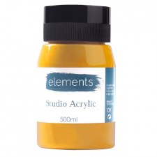 Elements Acrylic - Med. Yellow