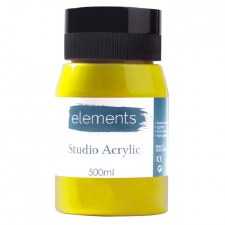 Elements Acrylic - Lemon Yel.