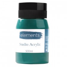 Elements Acrylic - Turquoise