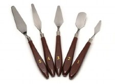 Metal Palette Knives - Set 5