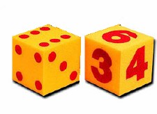 Giant Foam Dice (2)