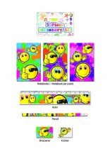 Emoji - 5 piece Stationery Set
