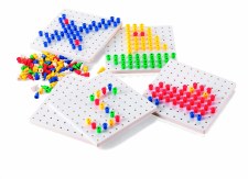 Peg Boards & Pegs - Stackable