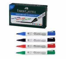 Faber W/B Marker - Red (12)