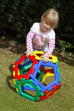 Giant Polydron Pentagons