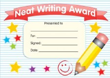 Award Certificate - Writing