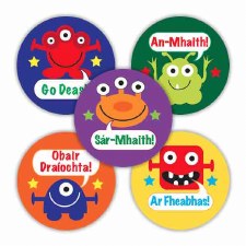 Irish Merit Stickers - Aliens