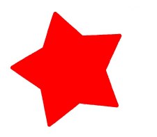 Star Wall Decoration - Red