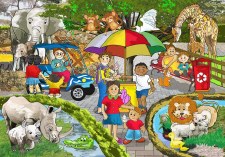 Zoo wooden Puzzle (12)