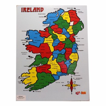 Map Of Ireland Jigsaw