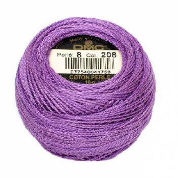 DMC Pearl Cotton 208 Vr Dk Lav