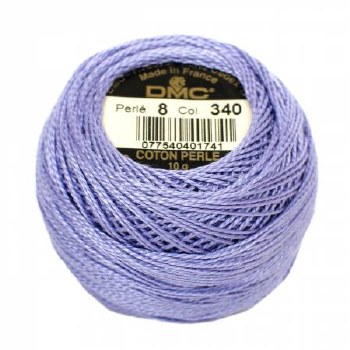 DMC Pearl Cotton 340 Md Bl Vio