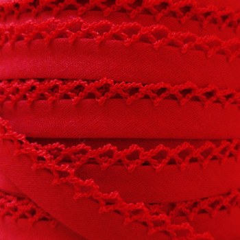 Crochet Bias Red