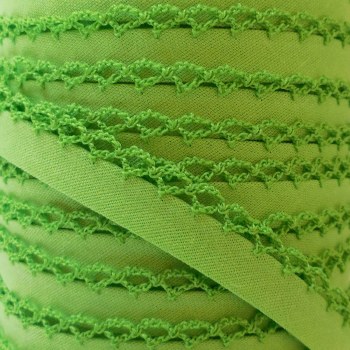 Crochet Bias Green