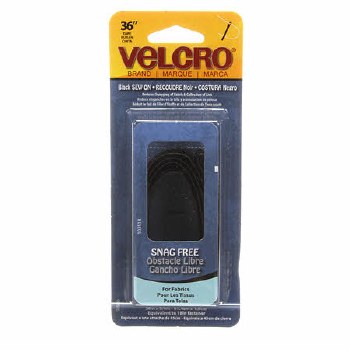 Velcro 3/4" Black Snag Free