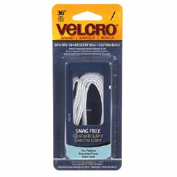 Velcro 3/4" White Snag Free