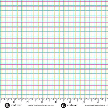 Color Pop Playground Checks White