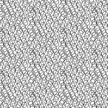 Century Black on White Circle