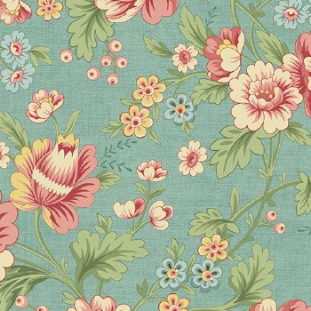 Seamstress Dahlia Turquoise