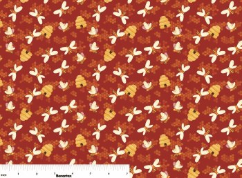 Shop Hop 2025 Bees Red