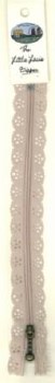 Zipper Lace 8" Taupe