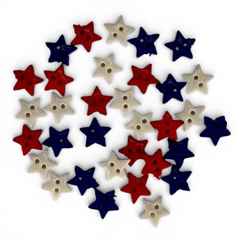 Buttons - American Stars
