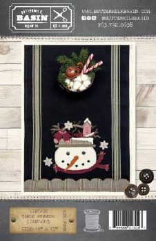 Vintage Tablerunner January