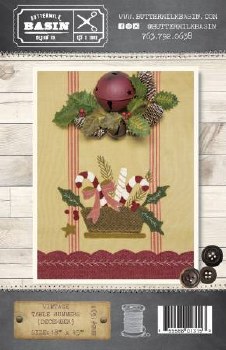 Vintage Tablerunner December