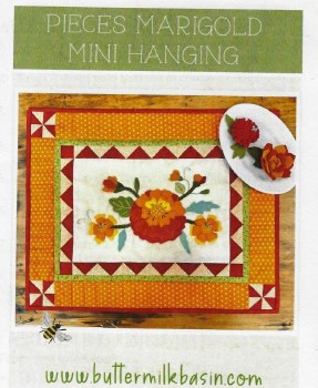 Pieced Marigold Mini Hanging