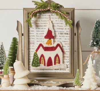 Christmas Putz Church