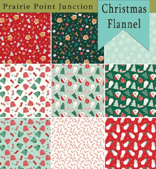 Flannel Christmas 9 FQS