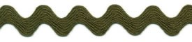 Rick Rack 1/2" Moss