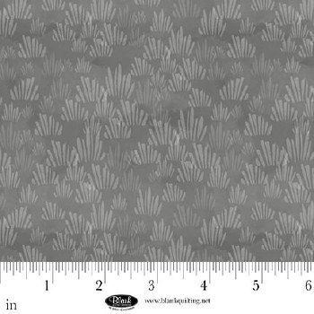 Petals & Pewter Texture Gray