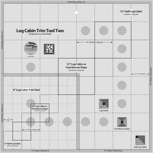Ruler Log Cabin Trim Tool 12.5