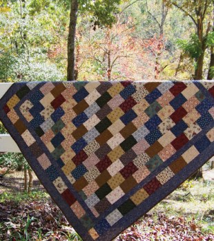 Scrappy Happy Postcard Quilt