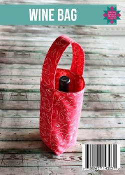 Wine Bag Postcard Pattern