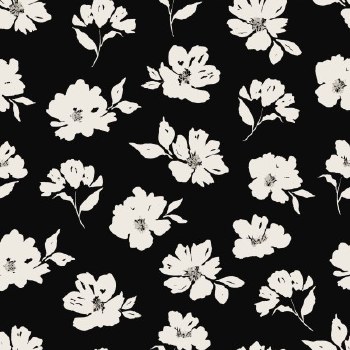 Evermore Sm Floral Black