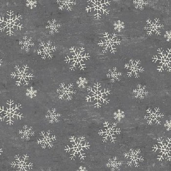 Snow Mountain Snowflake Grey