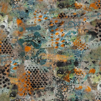 Emerald Hollow Collage Multi