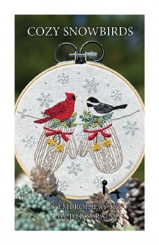 Embroidery Kit Cozy Snowbird