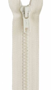Zipper Separating 18in Natural