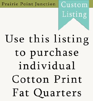 Fat Quarter Prints