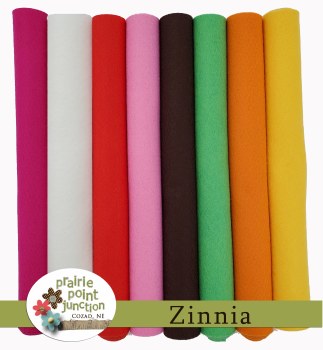 Zinnia Wool Blend FeltBnd